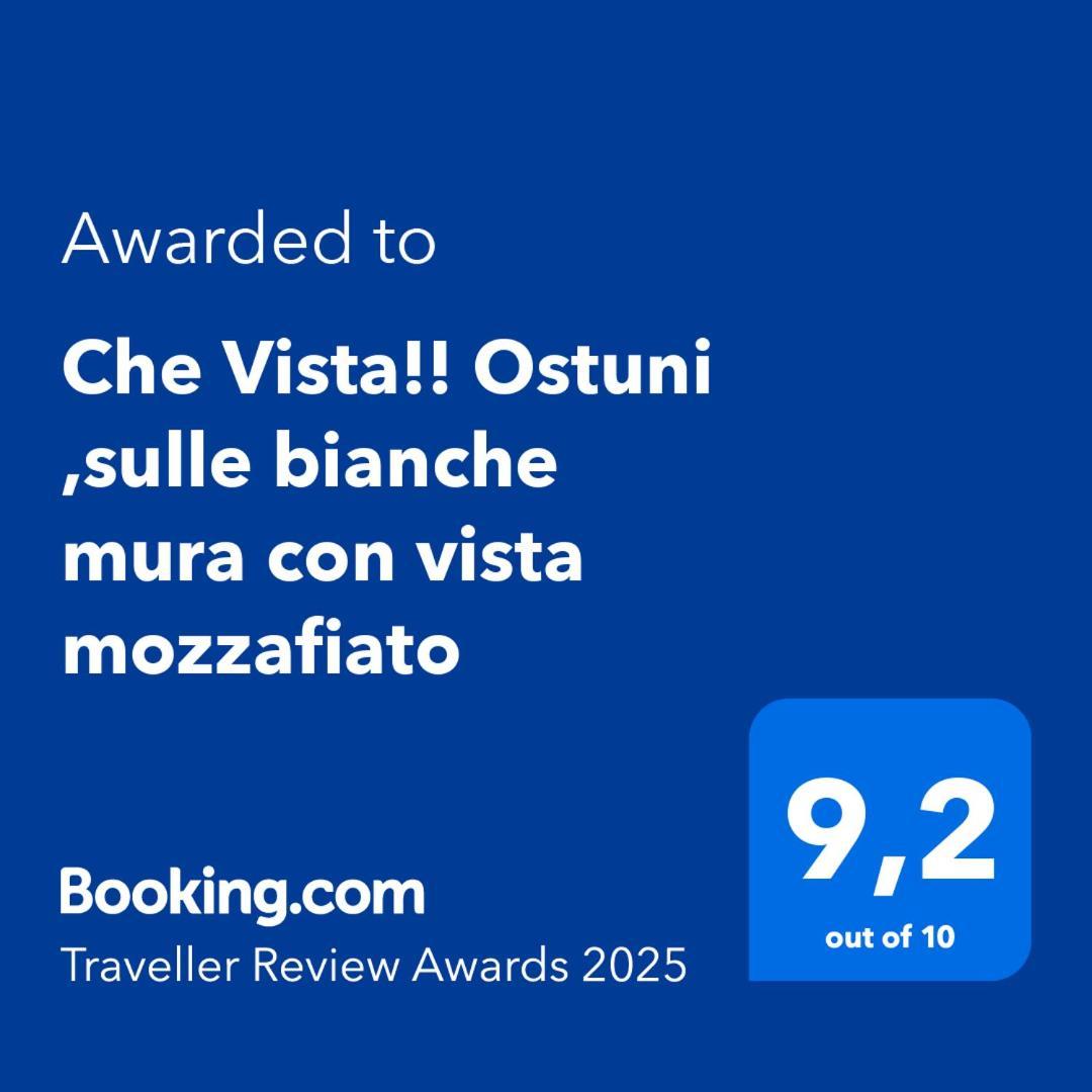 Che Vista!! Ostuni ,Sulle Bianche Mura Con Vista Mozzafiato Zewnętrze zdjęcie